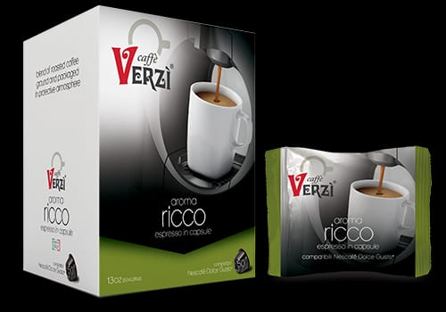 100 Capsule Caffè Verzì Ricco compatibili Dolce Gusto – Pota Caffe